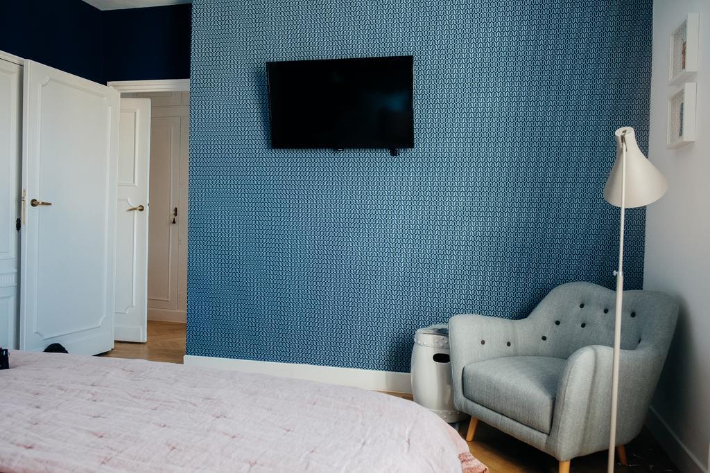 Apartemen 300 m² dengan 5 kamar tidur dan 4 kamar mandi pribadi di Salamanca Madrid Bagian luar foto