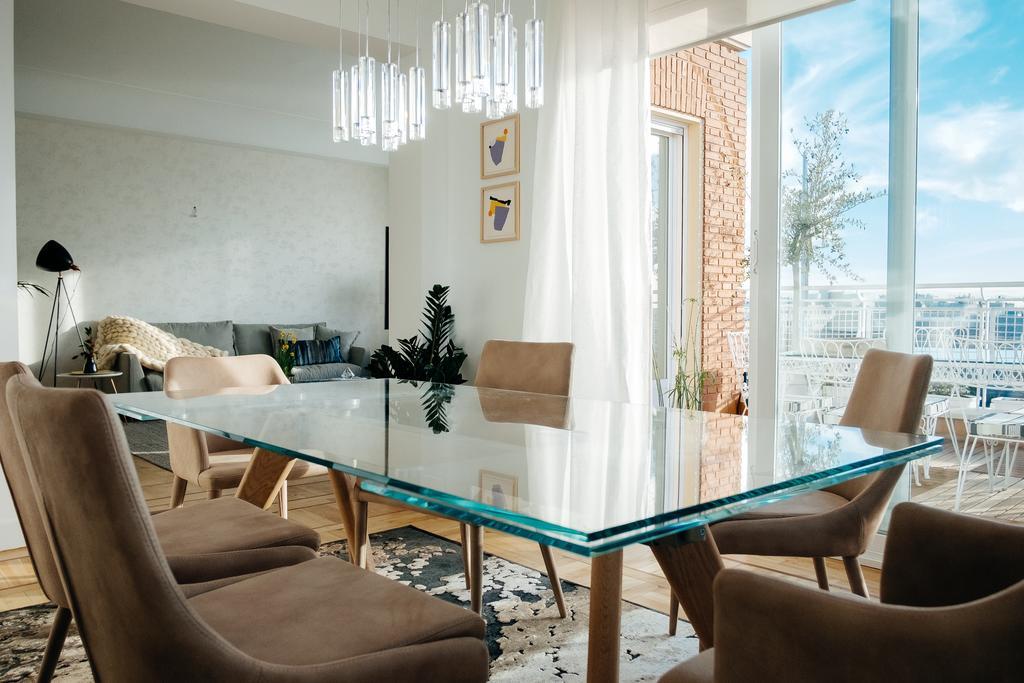Apartemen 300 m² dengan 5 kamar tidur dan 4 kamar mandi pribadi di Salamanca Madrid Bagian luar foto