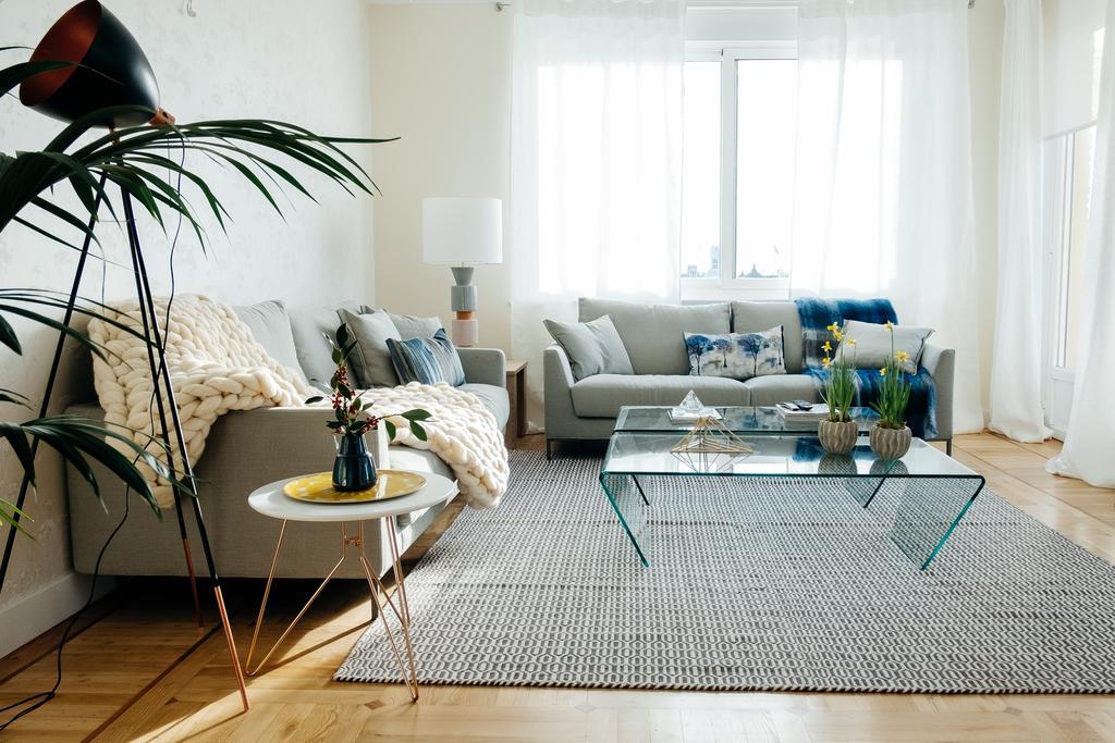 Apartemen 300 m² dengan 5 kamar tidur dan 4 kamar mandi pribadi di Salamanca Madrid Bagian luar foto