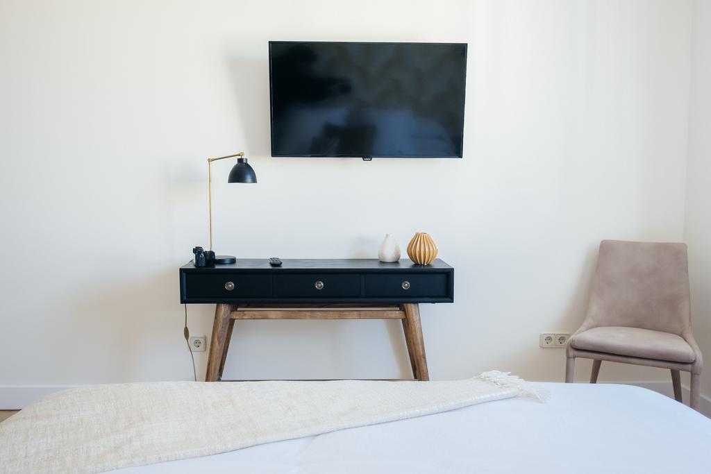Apartemen 300 m² dengan 5 kamar tidur dan 4 kamar mandi pribadi di Salamanca Madrid Bagian luar foto