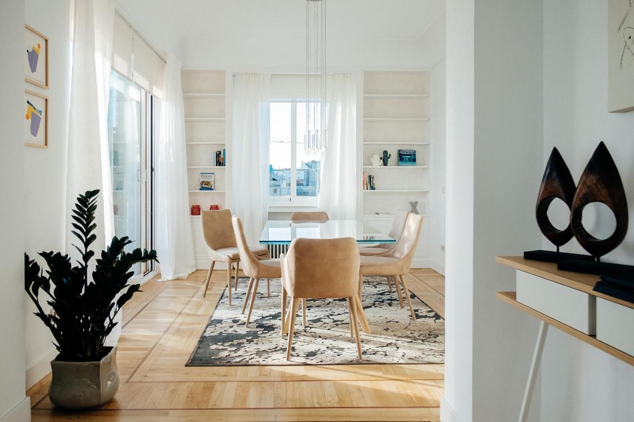Apartemen 300 m² dengan 5 kamar tidur dan 4 kamar mandi pribadi di Salamanca Madrid Bagian luar foto