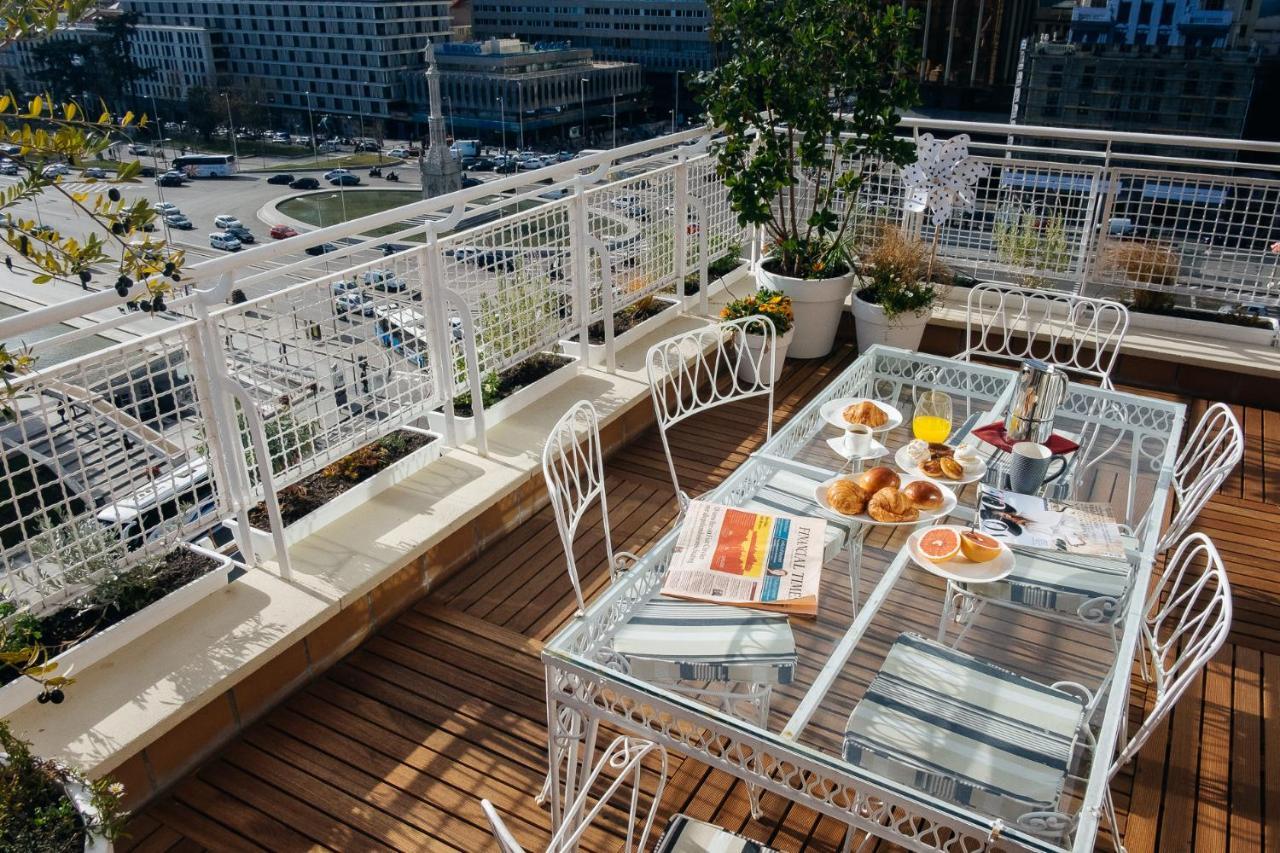Apartemen 300 m² dengan 5 kamar tidur dan 4 kamar mandi pribadi di Salamanca Madrid Bagian luar foto