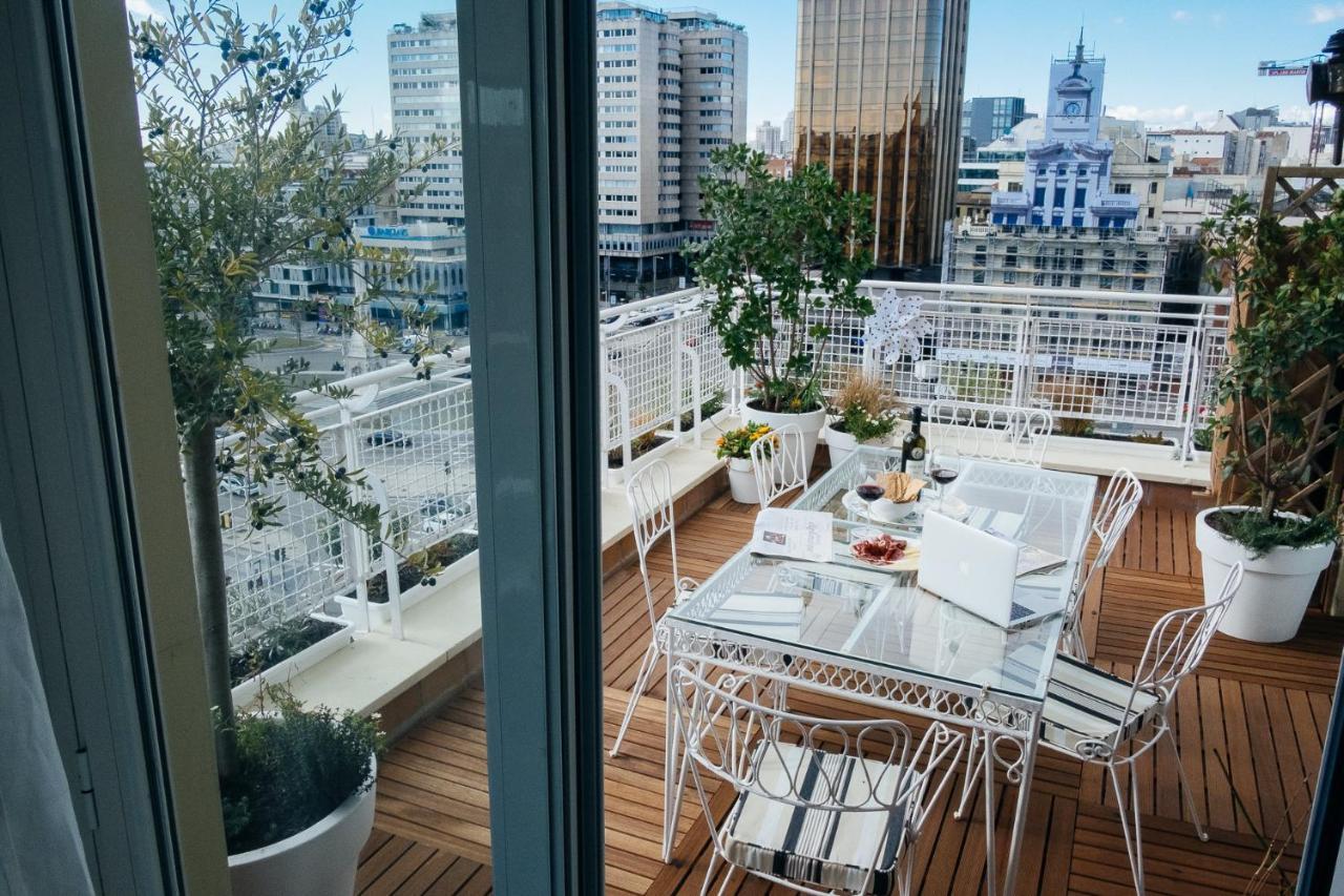Apartemen 300 m² dengan 5 kamar tidur dan 4 kamar mandi pribadi di Salamanca Madrid Bagian luar foto